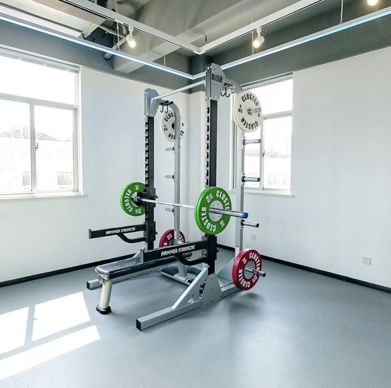 Strength training area